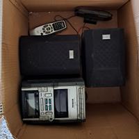 Thomson mini Hi-Fi stereo + 2 casse + telecomando