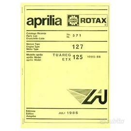 Catalogo ricambi motore Aprilia ETX Rotax 127