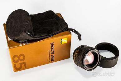 Nikon AF-S 85mm f/1.8 G Nikkor Obiettivo Nikon 85