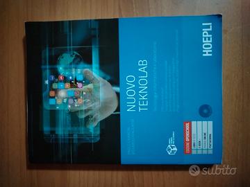 libro scolastico nuovo teknolab per superiore