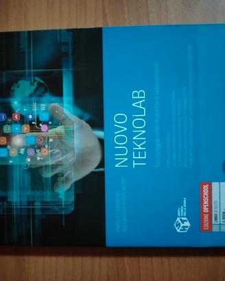 libro scolastico nuovo teknolab per superiore