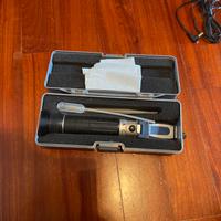 Rifrattometro atc con liquido taratura