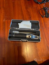 Rifrattometro atc con liquido taratura