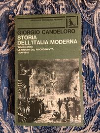 Libro Storia dell’Italia Moderna