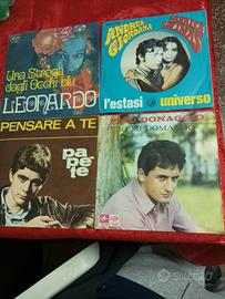 4 dischi 45 giri anni 60/70 Nuovi 