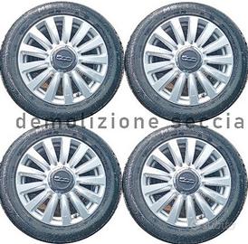 04 cerchi e gomme FIAT 500L 16 °pollici Originali