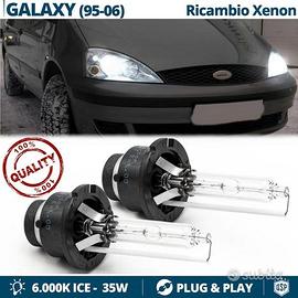 Lampade Ricambio XENON D2S 6000K 35W FORD GALAXY I
