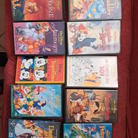 14 Videocassette Cartoni animati Disney