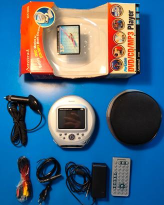 Amstrad DT300 lettore DVD CD portatile completo