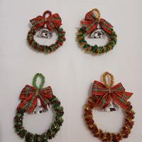 Set 4 addobbi natale 