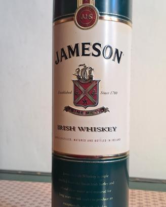 Whiskey Jameson Vintage Anni 80/90 con Latta