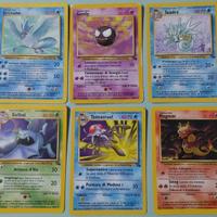 Carte Pokemon Set Fossil Ita 2000