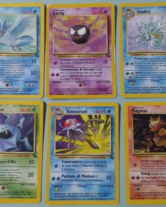 Carte Pokemon Set Fossil Ita 2000