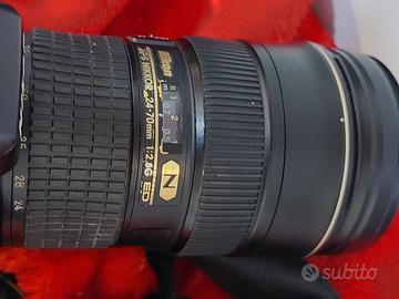 obiettivo Nikon 24.70 F.2.8 G ED-n