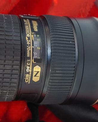 obiettivo Nikon 24.70 F.2.8 G ED-n