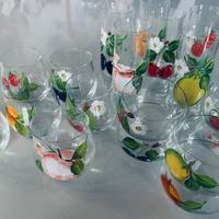 Set 18 bicchieri vintage cristallo