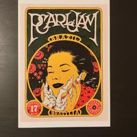 Poster "Pearl Jam" Brazil 2015
Concerto in Brasile