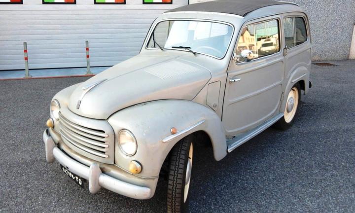 FIAT 500 C TOPOLINO GIARDINETTA BELVEDERE - ASI - 