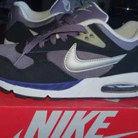Scarpe air max nike n 40 nere viola bianche