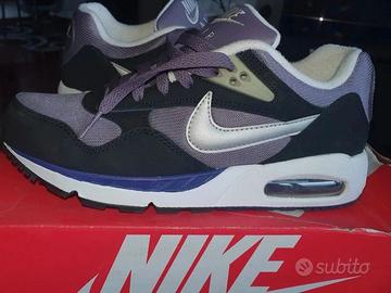Scarpe air max nike n 40 nere viola bianche