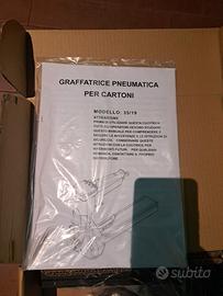 GRAFFATRICE PNEUMATICA PER CARTONI MOD.35/19 NUOVA
