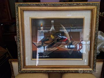 dipinto romano mussolini 