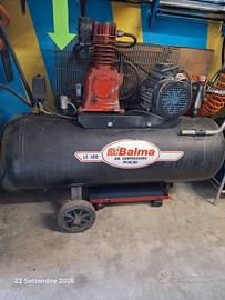 compressore balma da 100 litri,  