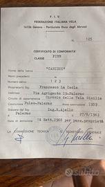 Finn storico in legno "Cariddi"