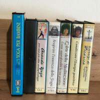 Lotto 7 VHS Yoga Paramhansa Yogananda Ananda Assis