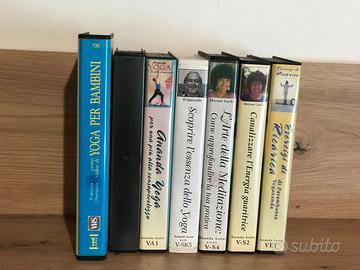 Lotto 7 VHS Yoga Paramhansa Yogananda Ananda Assis