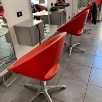Arredamento parrucchiere 5 postazioni complete