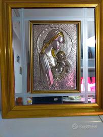 quadro con madonna col bambino