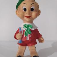 Pinocchio pupazzo in gomma anni '60 made in Italy 