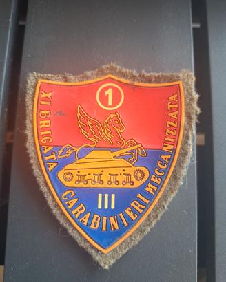 Scudetto Omerale XI Brigata Carabinieri Meccanizza