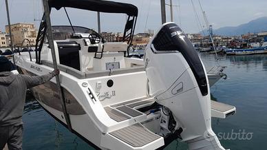 Barca mingolla brava wa28 con honda bf250d white