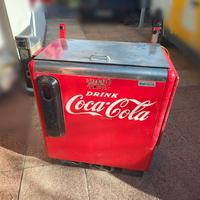 VINTAGE FRIGO/DISPENSER COCA-COLA ORIGINALE ANNI '