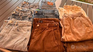 Pantaloni in jeans varie marche