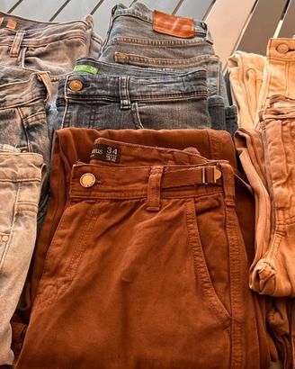 Pantaloni in jeans varie marche