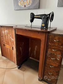 Macchina da cucire vigorelli antica
