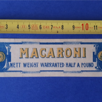 etichetta pasta antica paste macaroni inglese 800