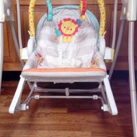 Sdraietta-Altalena fisher price 3 in 1