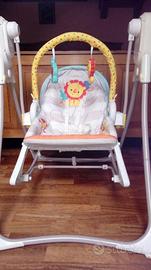 Sdraietta-Altalena fisher price 3 in 1