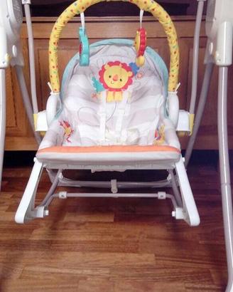 Sdraietta-Altalena fisher price 3 in 1