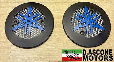 COPPIA COPERCHI VARIATORE STATORE TMAX 530 560 BLU
