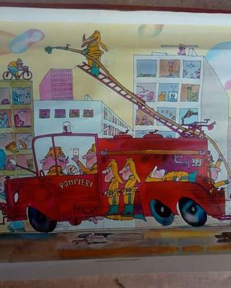 4 litografie Adelchi Galloni