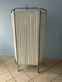 Paravento a tre ante in metallo studio medico