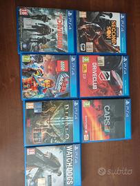 Lotto 7 Giochi PS4 Originali - consegn a mano Ross