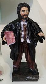 avvocato in cartapesta leccese cm 30