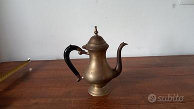 caffettiera scheffield antica