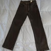 Pantalone uomo IBER Jeans (size 29) nero fustagno